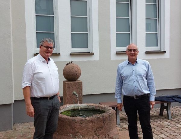 Besuch bei Bürgermeister Guderjan in Kenzingen