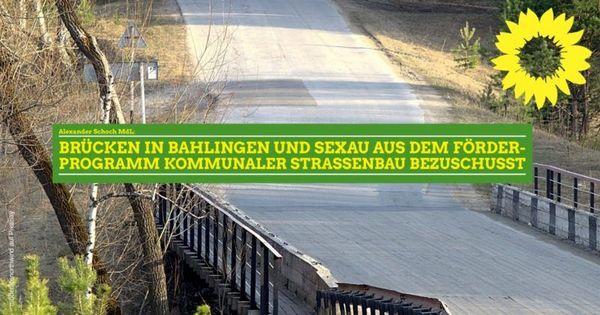 Landesregierung bezuschusst Brückenprojekte in Bahlingen und Sexau