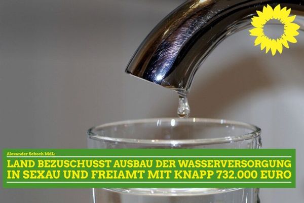 732.000 Euro Zuschuss für Wasserversorgung in Sexau und Freiamt