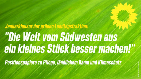 "Die Welt vom Südwesten aus ein kleines Stück besser machen“