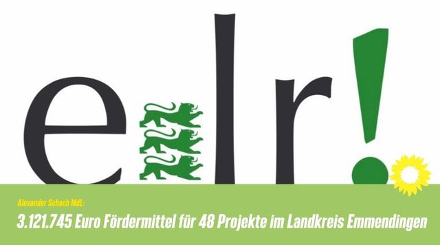 3.121.745 Euro für Projekte im Landkreis Emmendingen