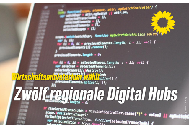 Wirtschaftsministerium wählt zwölf regionale Digital Hubs aus, Südbaden mit dabei!