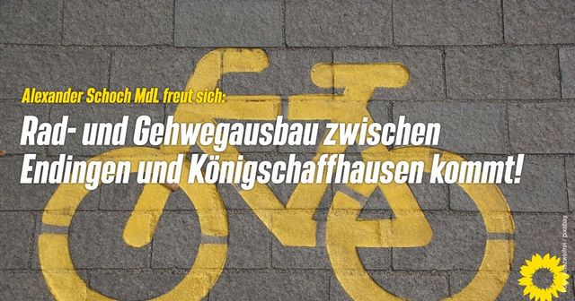 Rad- und Gehwegausbau zwischen Endingen und Königschaffhausen