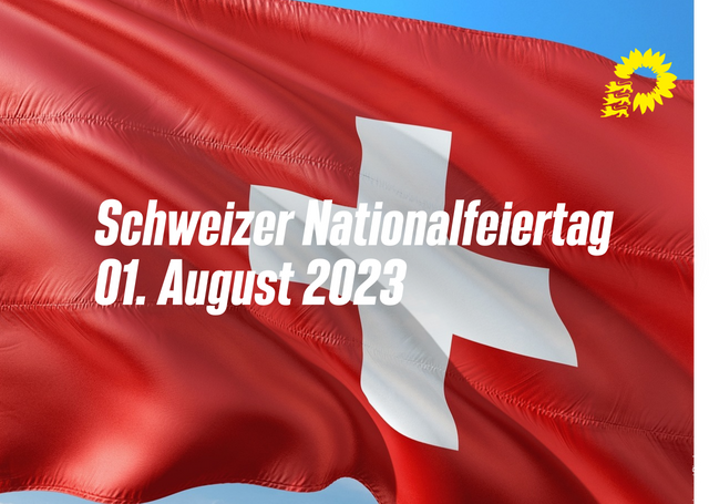Schweizer Nationalfeiertag 01. August 2023