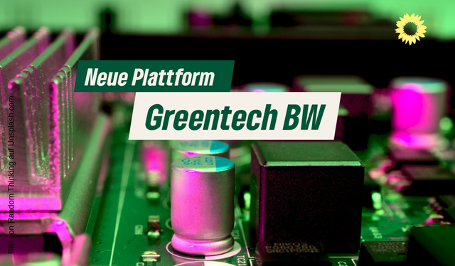 Neue Plattform „GreenTech BW“