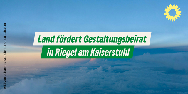 Land fördert Gestaltungsbeirat in Riegel am Kaiserstuhl