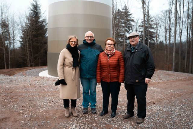 Mit MdB Brantner auf dem Schillingerberg