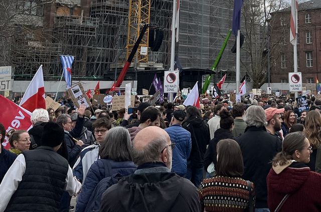 Großdemonstration gegen Rechts