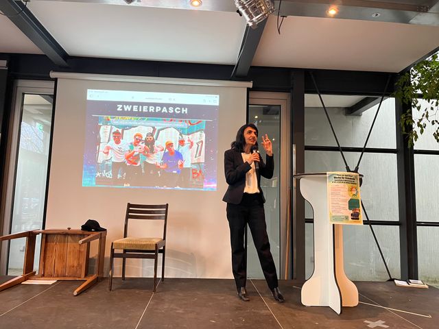 Eröffnung der Woche der Demokratie – Aktionswoche und Ausstellung mit der Landtagspräsidentin Muhterem Aras in Herbolzheim