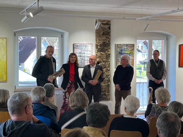 Vernissage Schichten & Skulpturen