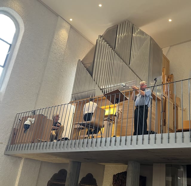 Am Sonntag, den 5. Juli 2026, fand in der Evangelischen Stadtkirche Waldkirch das Begrüßungskonzert für die Jäger- und Brommer-Orgel statt.